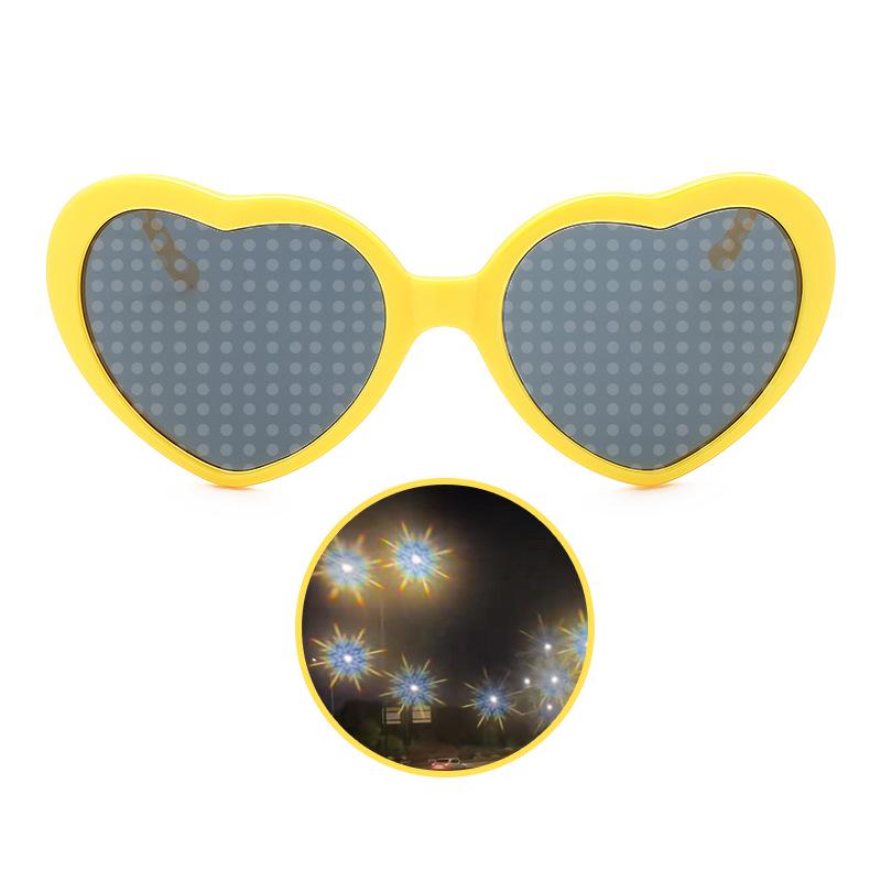 Romantic Heart-Shaped UV Protection Sunglasses - Mood Changing, Date Essential