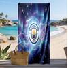 Toalla de Playa Impresa del Manchester City Secado Rápido Suave Portátil Grande Rectangular Manta de Playa para Viajes Piscina