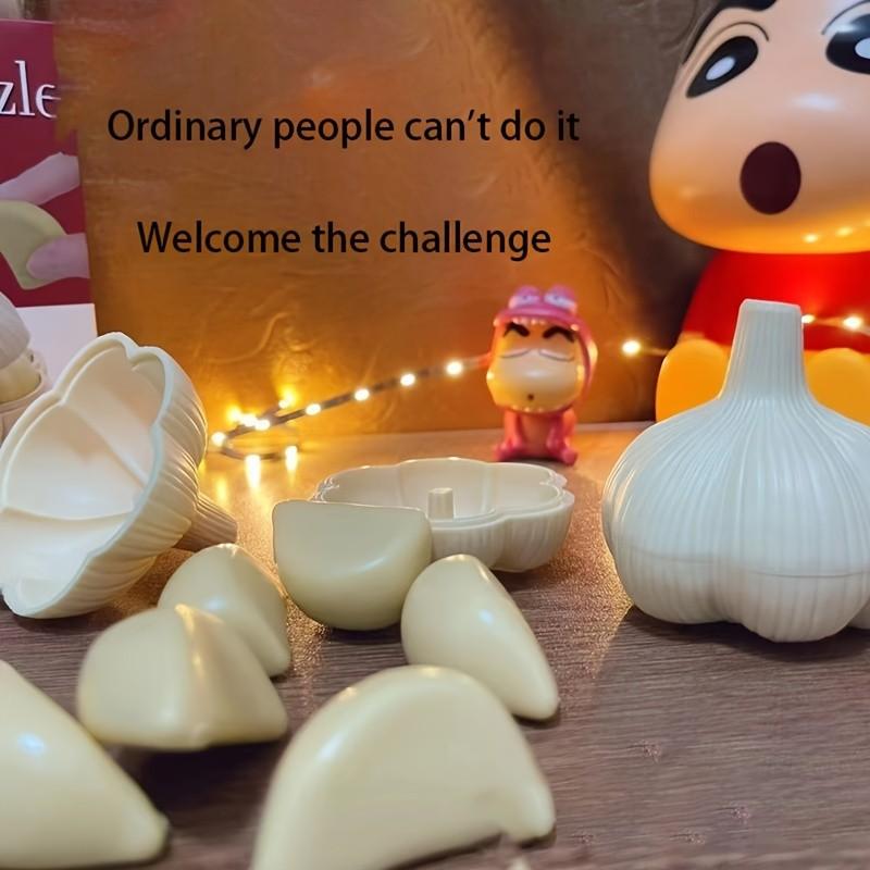 Игрушка-головоломка «Чеснок» 3D — творческая головоломка — фото 4