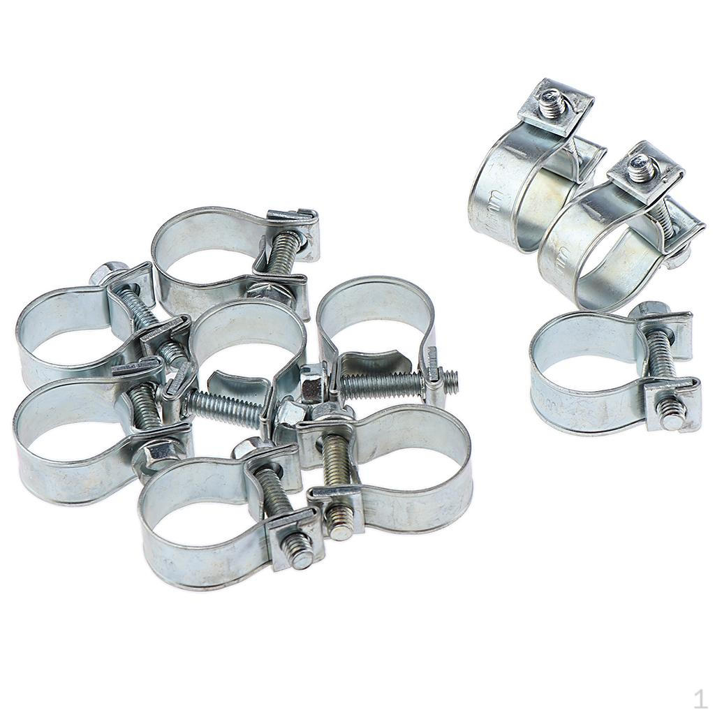 10 Clamps Fuel Line Clips