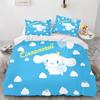 Sanrio Company Cinnamoroll100% PolyesterAnime Printed Bedding Set Duvet Cover Queen Cotton Cute Printed Cartoon Quilt Cover