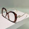 Oversized Round Glasses Women  New in Fashion Multi-color Optical Frames Trendy Vintage Luxury Brand Design Eyewear