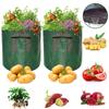 1-10 Gallons Plant Grow Bag Veg Planting Bag Gardening Tools and Planting Supplies Growing Bags for Seedlings Gardening Supplies