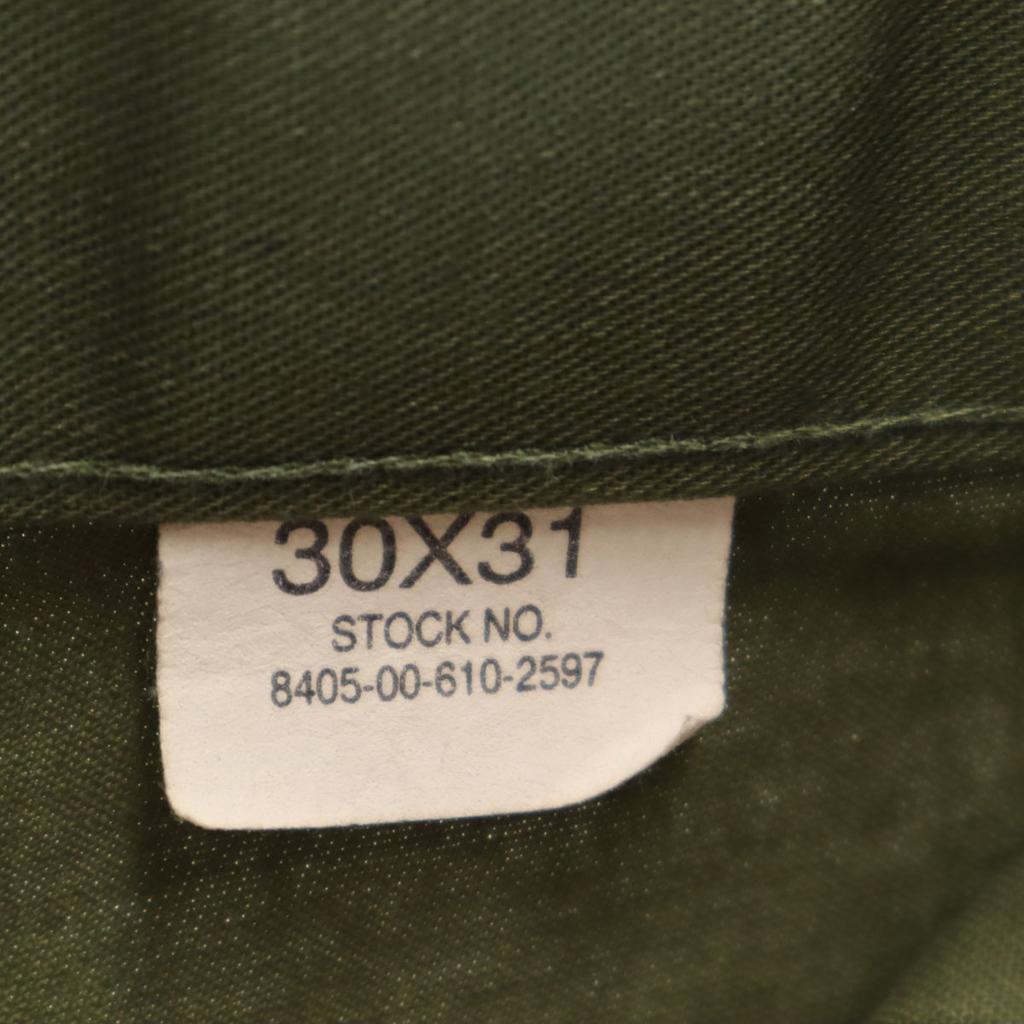 US ARMY 90s Old DLA Military pants W30 khaki Trousers Men's Used