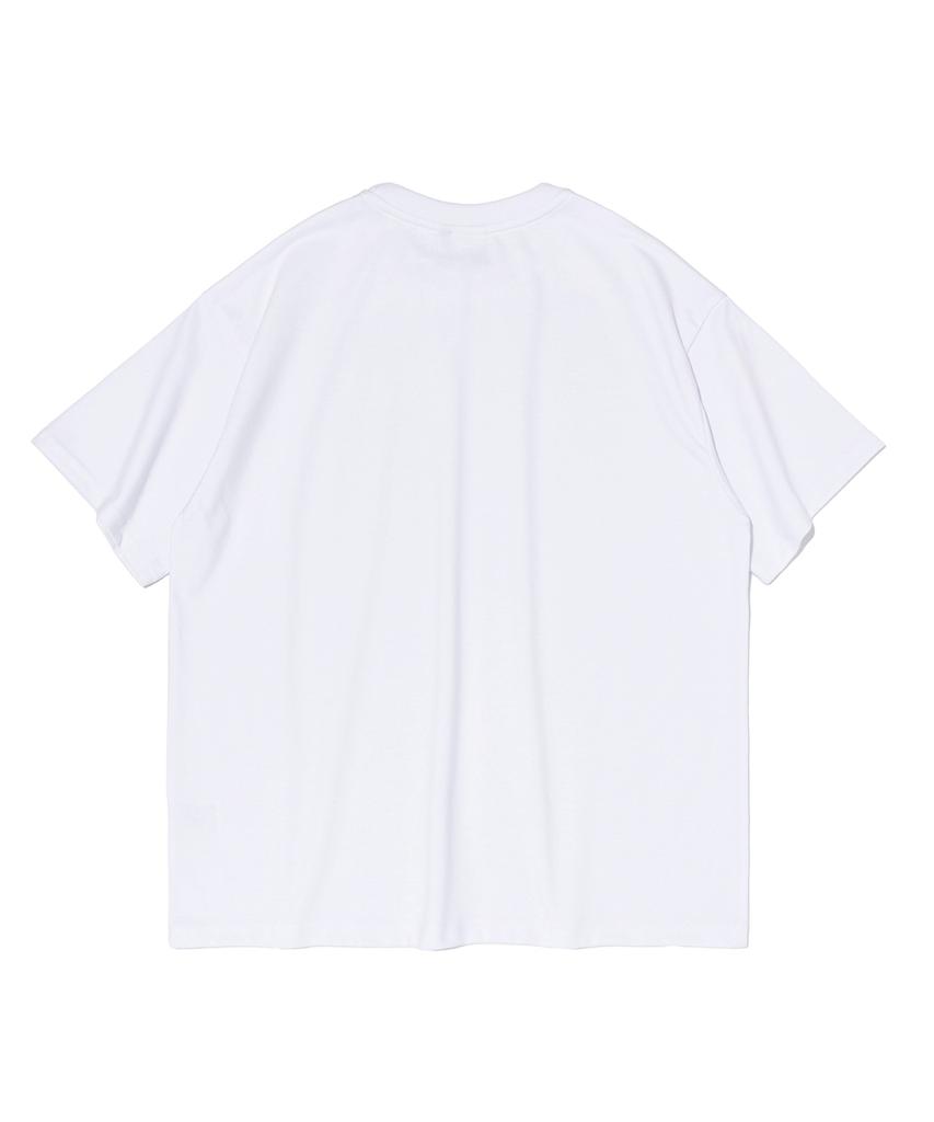 ANALOG MOOD Arch Logo Short Sleeve T-Shirt (White)