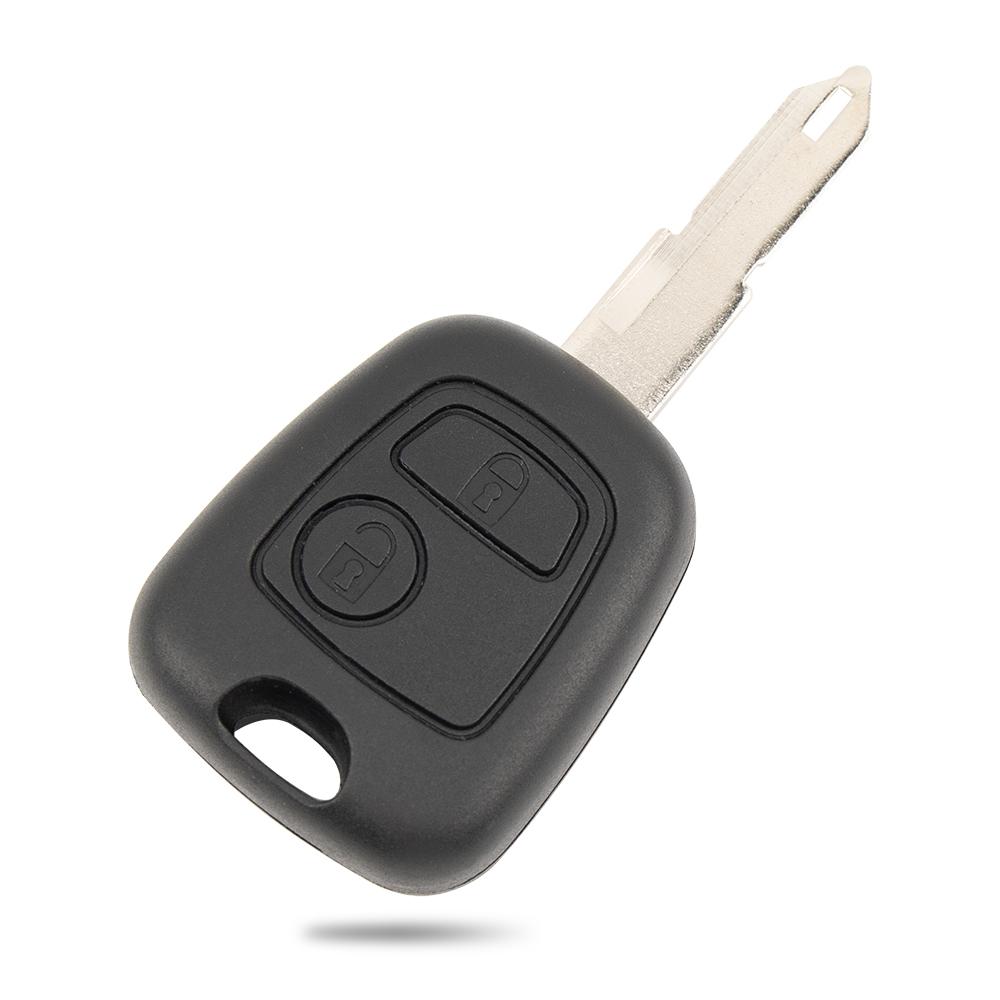LIXIANG Car Remote Key 2Buttons 433mhz ID46 For Peugeot 106 107 206 306 307 207 407 Partner For Citroen C1 C2 C3 C4 Saxo Picasso