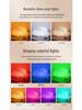 USB-Powered Walnut Book Light with Stepless Dimming and Eye Protection for Bedroom