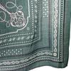 HERMES   scarf green cashmere/silk Women
