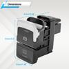 Electronic Hand Brake Parking Auto Hold Button Fit for VW Golf 7 GTI R Golf MK7 2013- 5GG927225 5G0927225D 5G0927225E 5G0927225F