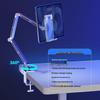 Aluminum Alloy Rotatable Tablet Stand with Mechanical Arm - Universal Desktop Support
