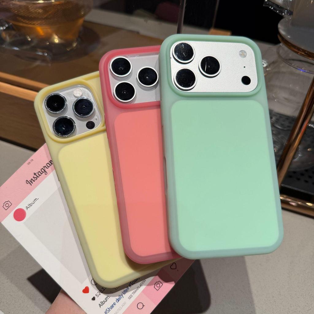 iPhone 17 Pro Max Silicone Ice Cream Matte Anti-Drop Protective Case