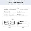 Fashion High Definition Reading Glasses Men Anti Blue Light Eyewear Women Retro FULL Frame Presbyopia Eyeglasses