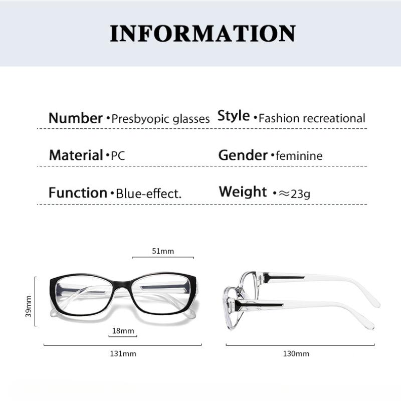 Fashion High Definition Reading Glasses Men Anti Blue Light Eyewear Women Retro FULL Frame Presbyopia Eyeglasses
