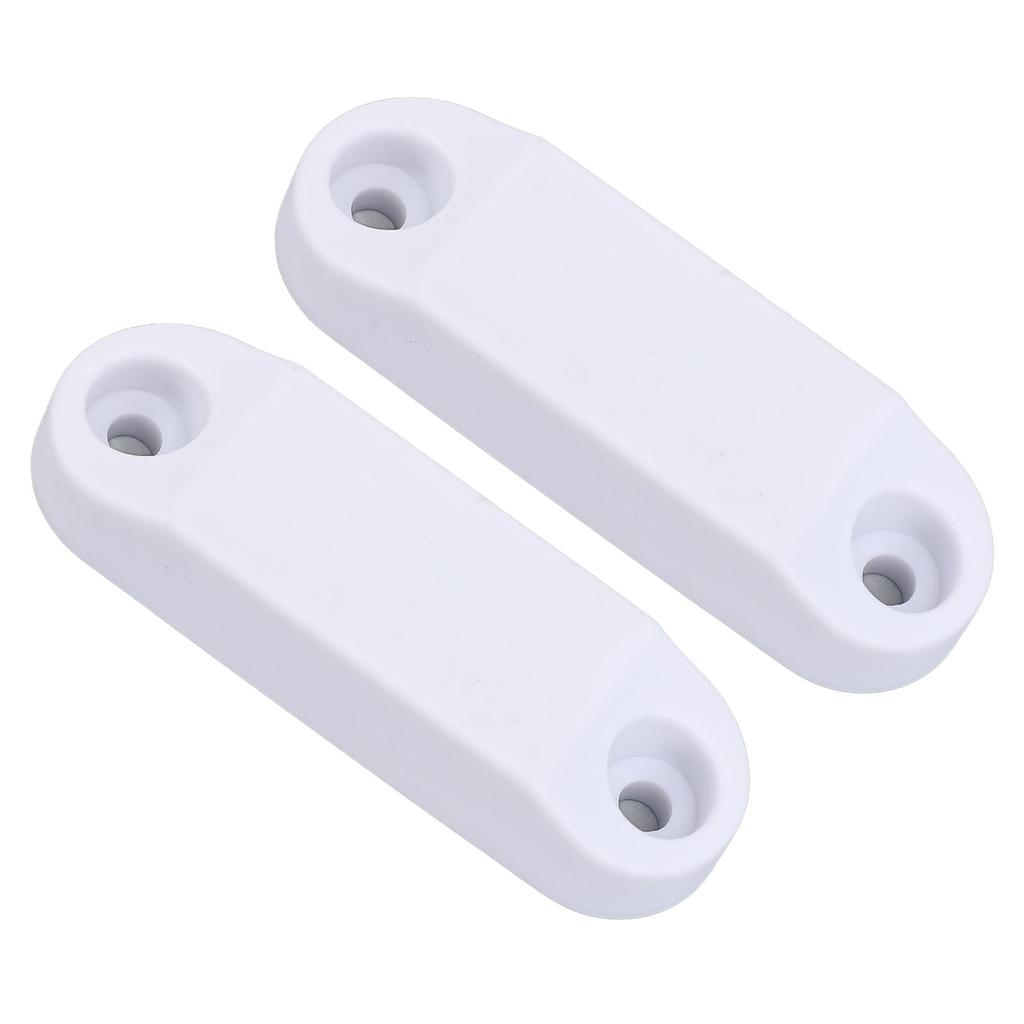 2 Set RV Magnetic Baggage Door Catch White RV Storage Door Holder for Campers Motor Homes