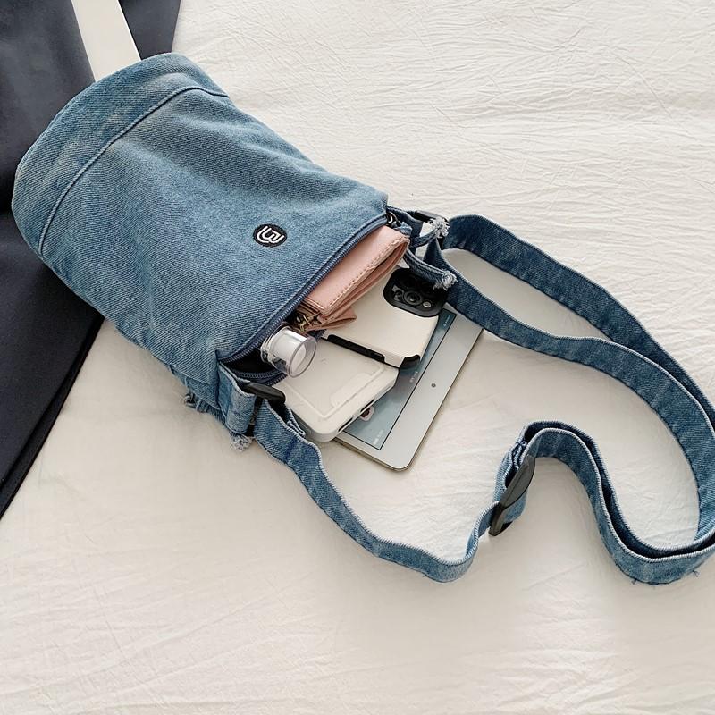 Denim Bag Student Shoulder Bag Women's Crossbody Bag Mobile Phone Bag