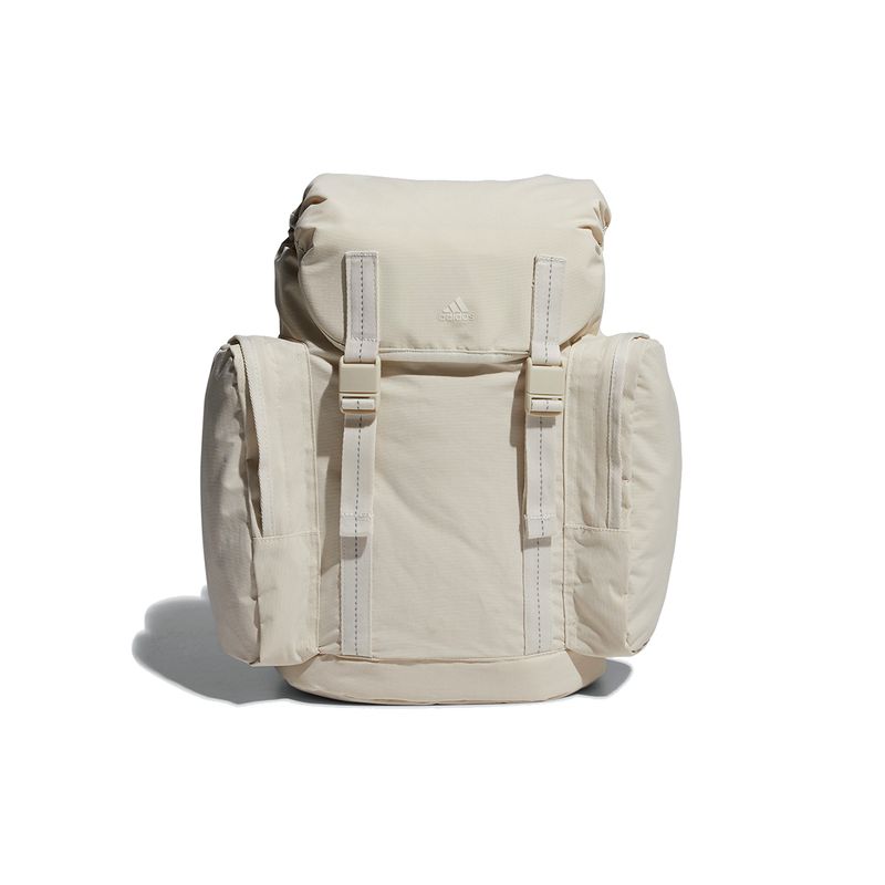 adidas Womens BP Training Sports Nylon Backpack Unisex Backpack Almond-Brown GM4394