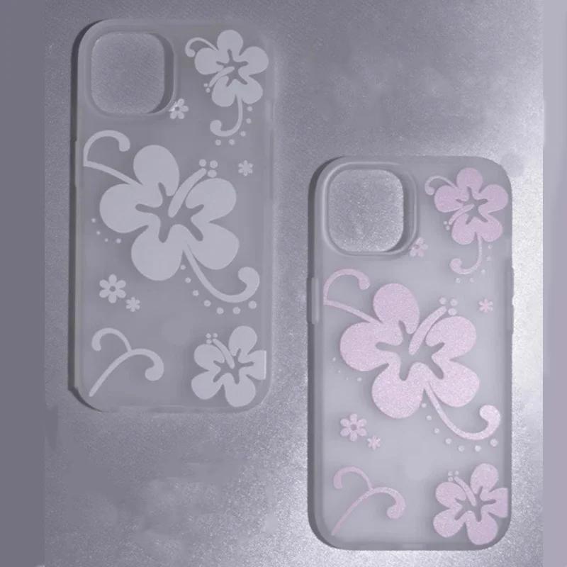

New Korean INS Dreamy Pink Cherry Blossom Bowknot Advenced Phone Case For iPhone16e 15 14 13 12 11Pro Max 78Plus Y2K Matte Cover For iPhone XR розовый