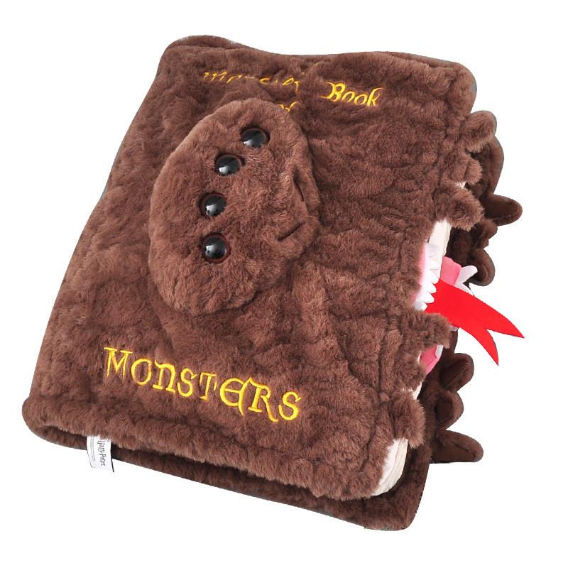 Peluche di Harry Potter con Design del Libro dei Mostri per Collezionisti e Fan