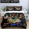 Guns N'roses Band Retro Bedding Sets Exquisite Bed Supplies Set Bed Comforter  Luxury Birthday Gift Duvet Cover Set