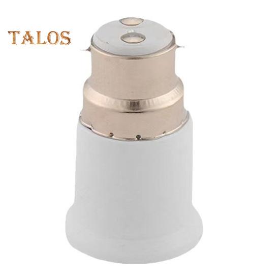 

Адаптер для цоколя B22 - E27, напряжение переменного тока 100-250 В, простая установка, универсальный адаптер-конвертер для патрона лампочки белый