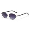 Vintage Old Money Aesthetic Oval Fake Glasses Frame Men Women Korean Style Luxury Brand Design Optical Prescription Eyeglasses