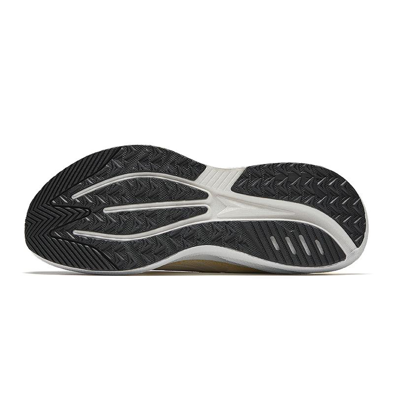 New Anta Running Collection Anti-Slip Wear-Resistant Low-Top Casual Running Shoes Men's White Yellow Purple 912445552-3