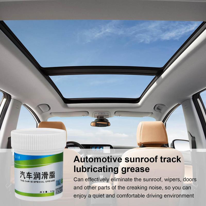 

Lubricating Grease For Gears 50ml Auto Sunroof Slide White Lubricating Grease Stable Performance Lubricating Tool For Wiper China Mainland