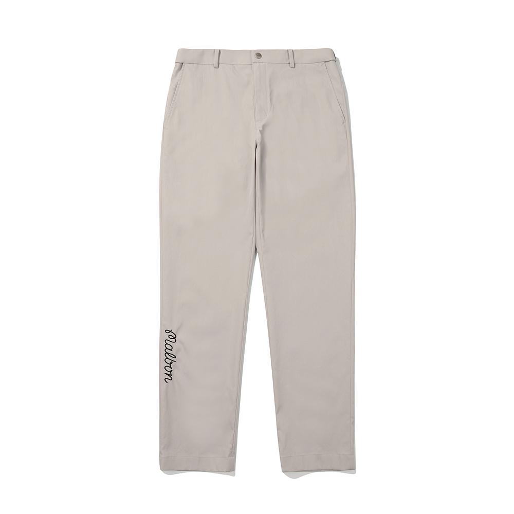 MALBON GOLF Tapered Chino Pants Light Gray (Man)
