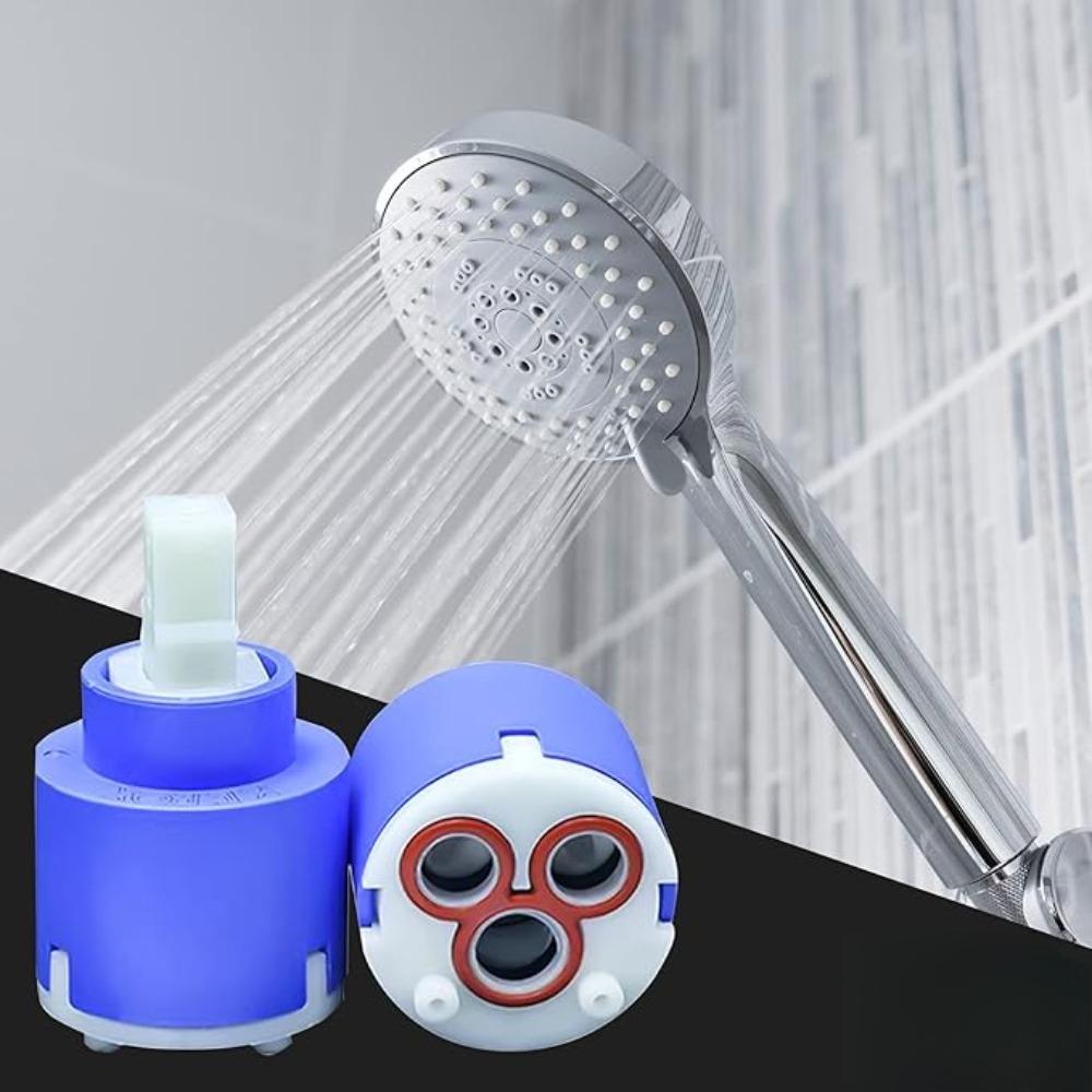 Ceramic Disc Cartridge Mixer Faucet Thermostatic Cartridge Faucet Disc Valve Pp Plastic Ceramic Cartridges For Mixer 35/40Mm