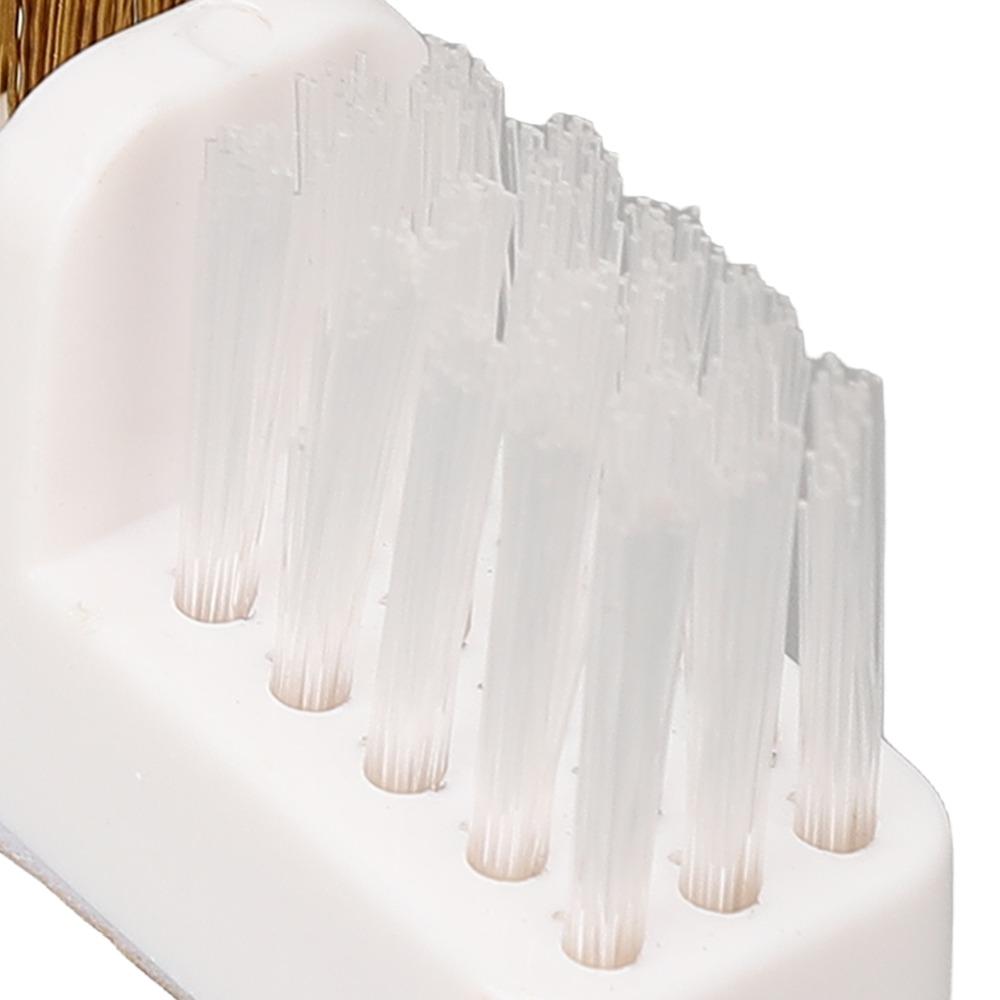 5pcs Plastic Handle Nail Drill Bit Cleaner Copper Wire Nail Drill Bit Cleaning Brush  For Salon Use