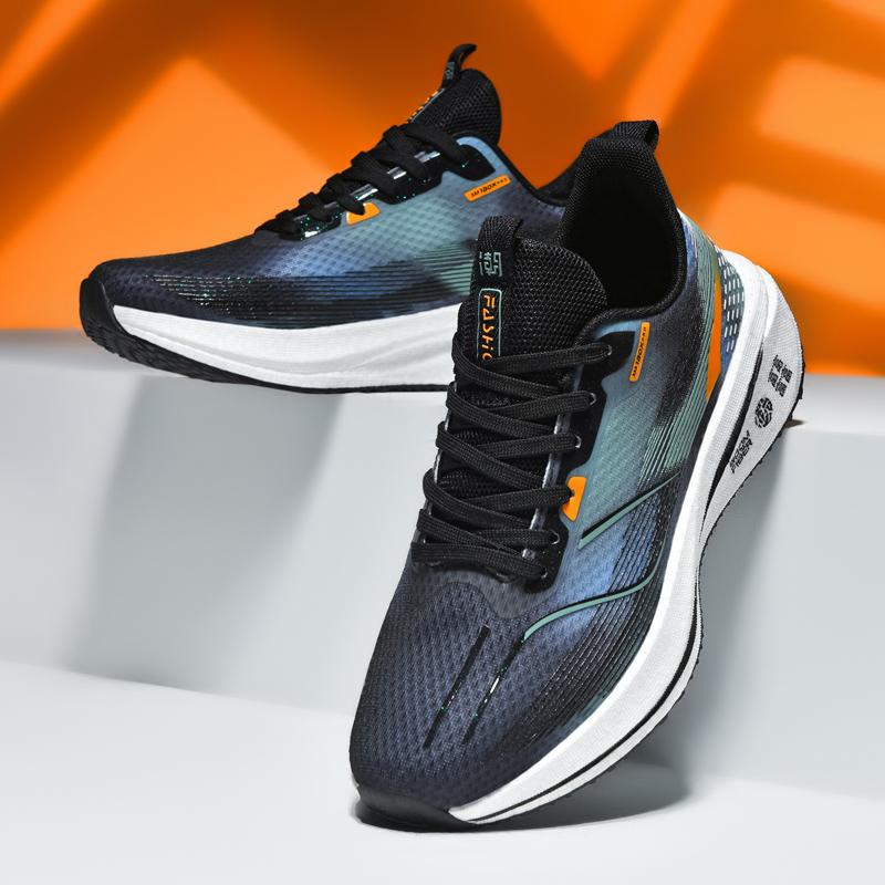 Running Shoes Men Flat Mesh Breathable Summer Fashion Non-slip Outdoor Athletic Shoes 2025 New Trendy Male Sneakers Big Size