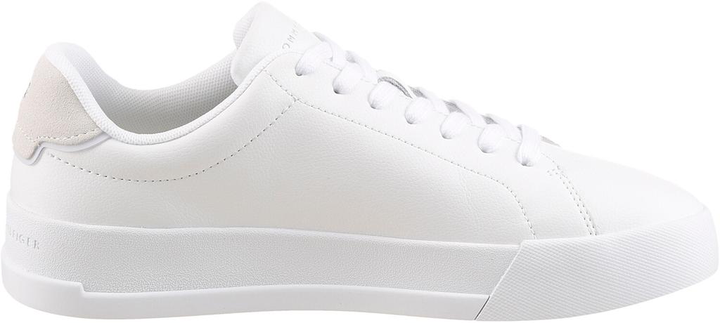 Кроссовки Tommy Hilfiger Court Sneaker Detail Essential белые