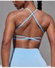 Reggiseno Sportivo Senza Cuciture ad Asciugatura Rapida CrossBO&TEE - Elegante, Sexy e di Supporto per Fitness all'Aperto e Yoga