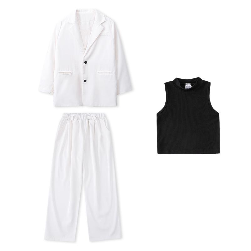 

Костюм для хип-хопа и джаза для девочек - Модный комплект для уличных выступлений 180 cm