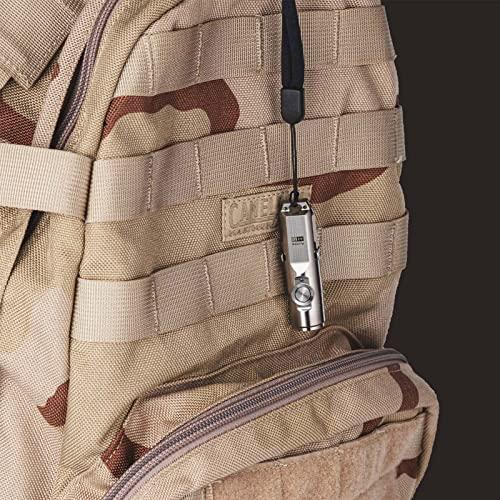 RovyVon A4 Pro Titanium Keychain Flashlight, Ultra-Bright 650 Lumens Small EDC Flashlight for Home, Outdoor, Camping, and Celebrations