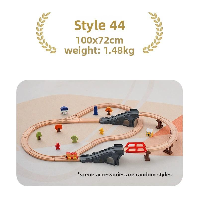 High-Quality Multiple High-Quality Wooden High-Quality Train High-Quality Track Collection Kit Play Sets High-Quality For High-Quality Children
