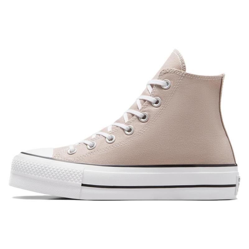 Converse Chuck Taylor All Star Simple and Versatile High-Top Canvas Shoes Women's Beige