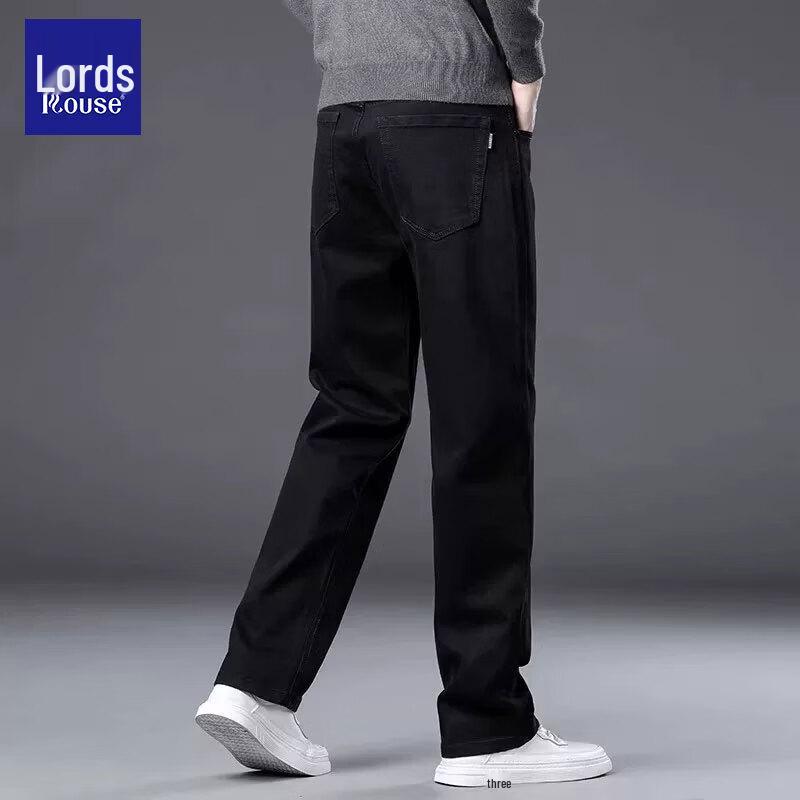 Luozi Men's Premium Straight-Leg Denim Jeans