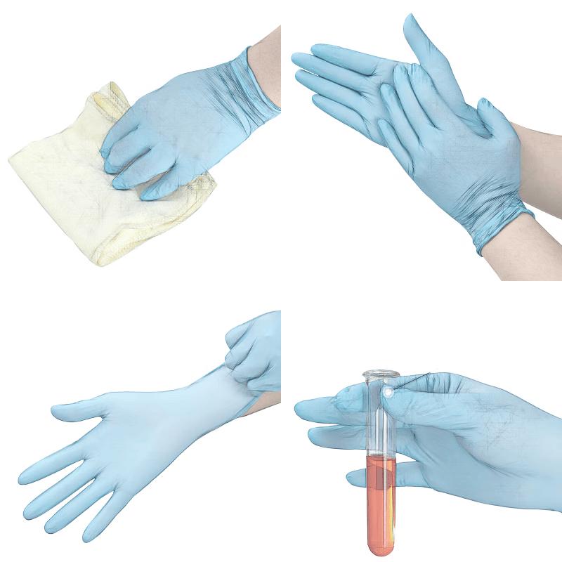 RYZH Office Blue Glove Template