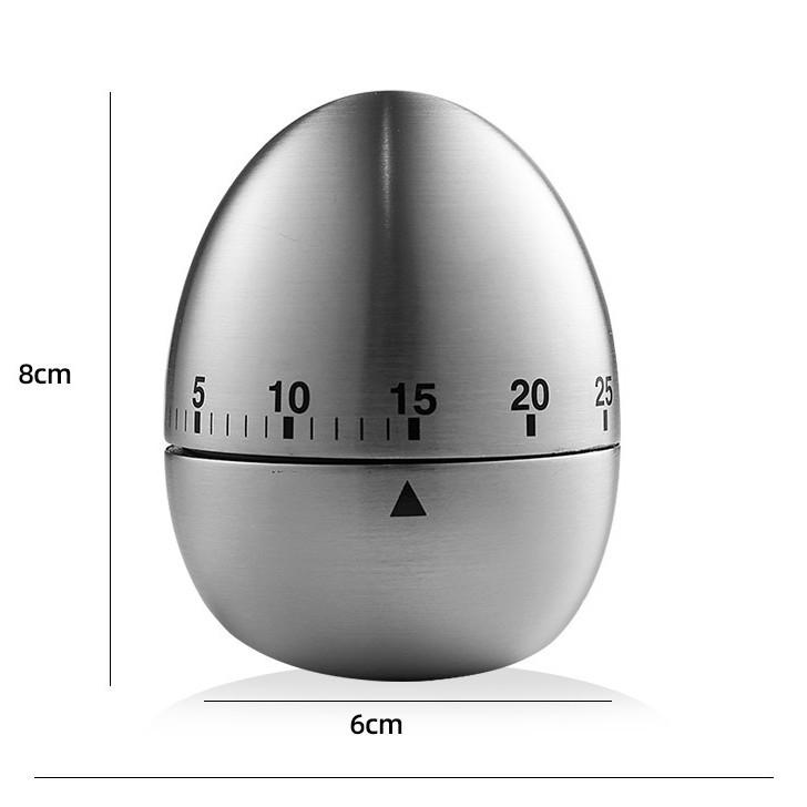 Chinese Style Stainless Steel Mechanical Kitchen Timer for Elderly