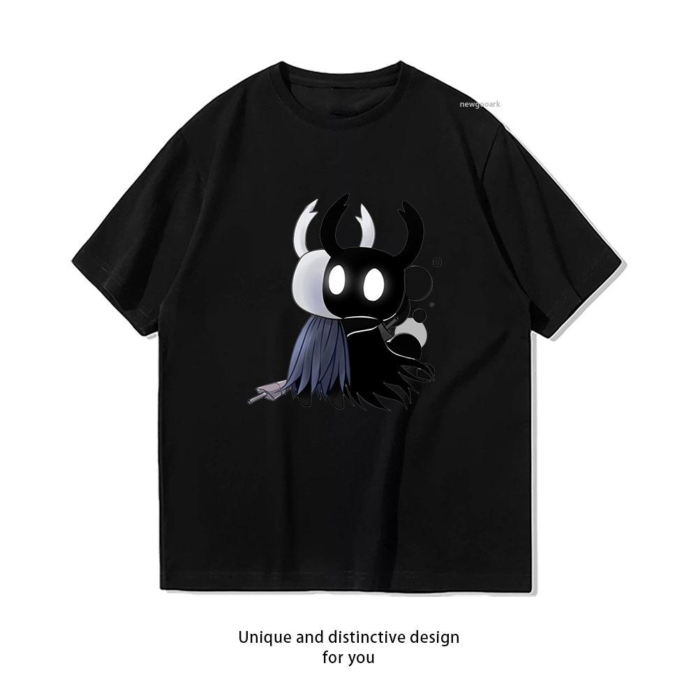 Hollow knight The Knight Tshirt WoUnisex Unisex Summer Cotton Cartoon Graphic T Shirts Adult Classic Oneck Shortsleev Gift Tops Tee