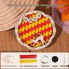 Zodiac Bamboo Weaving DIY Magnet Base Kit: Wooden Frame & Cultural Craft Gift