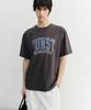 Deonseuteupomaen Vintage Arch Logo T-Shirt_Unisex_Udts6B145_Charcoal Gray