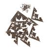 10pcs Antique Bronze Flat Angle Edge Guard Metal Wood Box Corner  Furniture Hardware