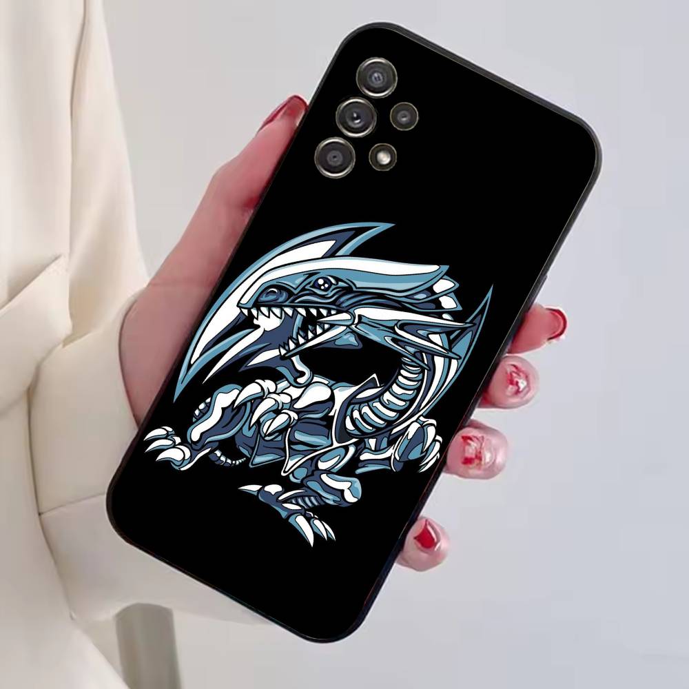 A-Anime Yu-Gi-Oh Phone Case For Samsung S25,S24,S21,S22,S23,S30,Ultra,S20,Plus,Fe,Soft Silicone Black Cover