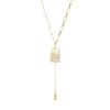Creative handbag versatile necklace women's niche fringed pendant temperament ins style jewelry