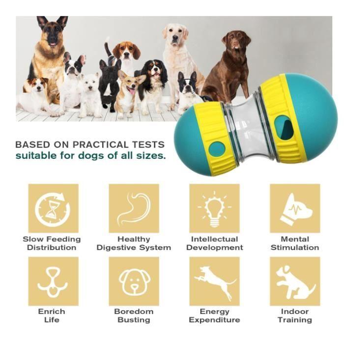 Jouet interactif pour chien indestructible, distributeur de nourriture, distributeur de friandises, distributeur de nourriture-yd