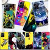 E-Edgerunners Cartoon C-Cyberpunk Phone Case For Redmi 12 13C 12C 15C 9 10 10C Note 13 Pro Plus 14 15 Pro 9T 9C 9A TPU Soft Cove