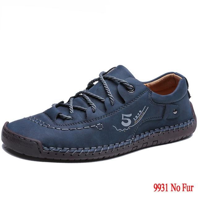 Men Shoes Classic Men Casual Shoes High Quality Leather Men Moccasins Outdoor Breathable Men Flats Shoes  Men 'S Footwear