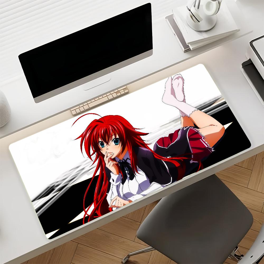 Anime High School DdxdS Rias Gremory Mouse Pad Nonslip Rubber Gamer Balance Computer Decoracion Deskmat Laptop Office Large